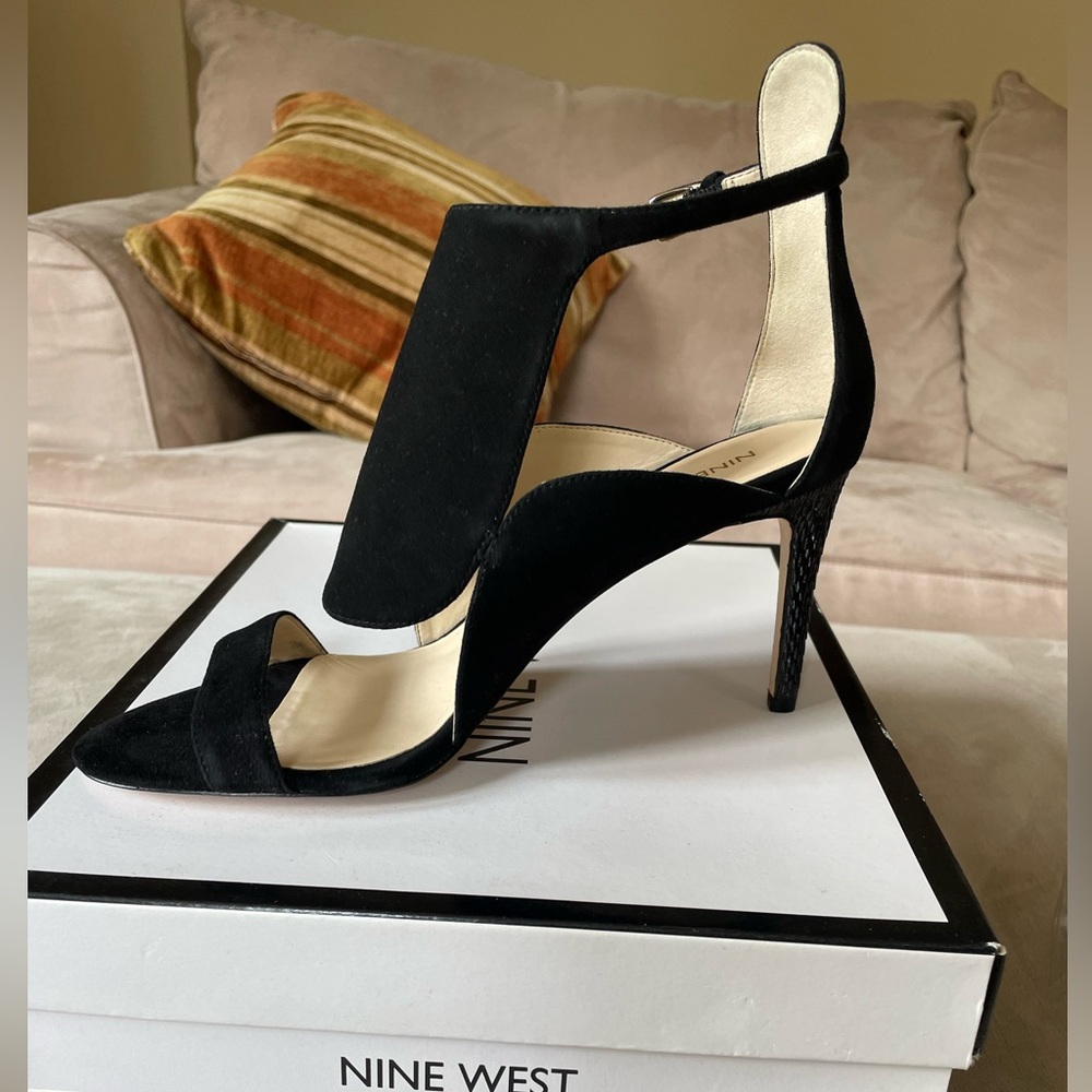 Nine West Denita Blk Suede Pump